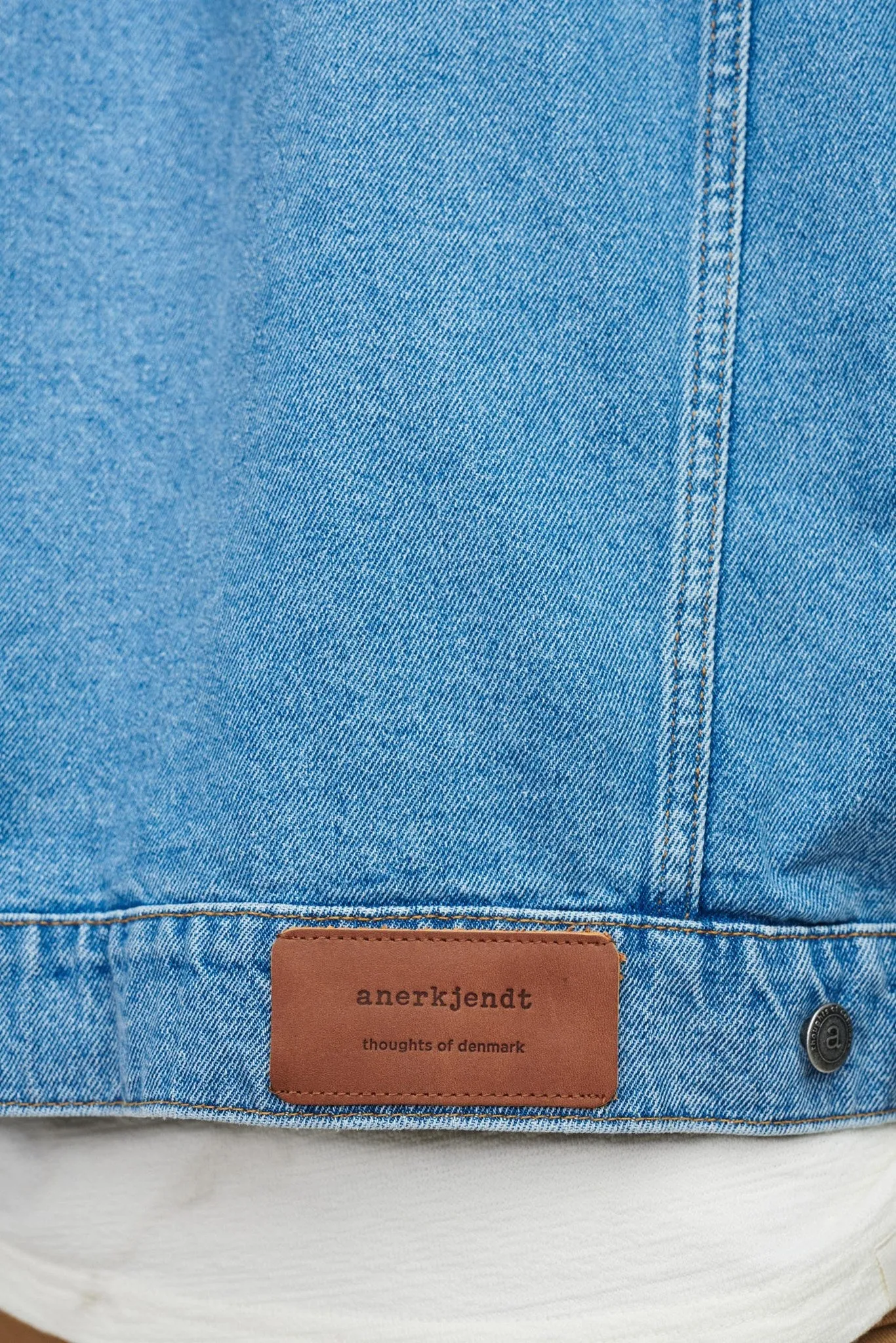 AKKARSTEN DENIM JACKET - Light Blue Denim