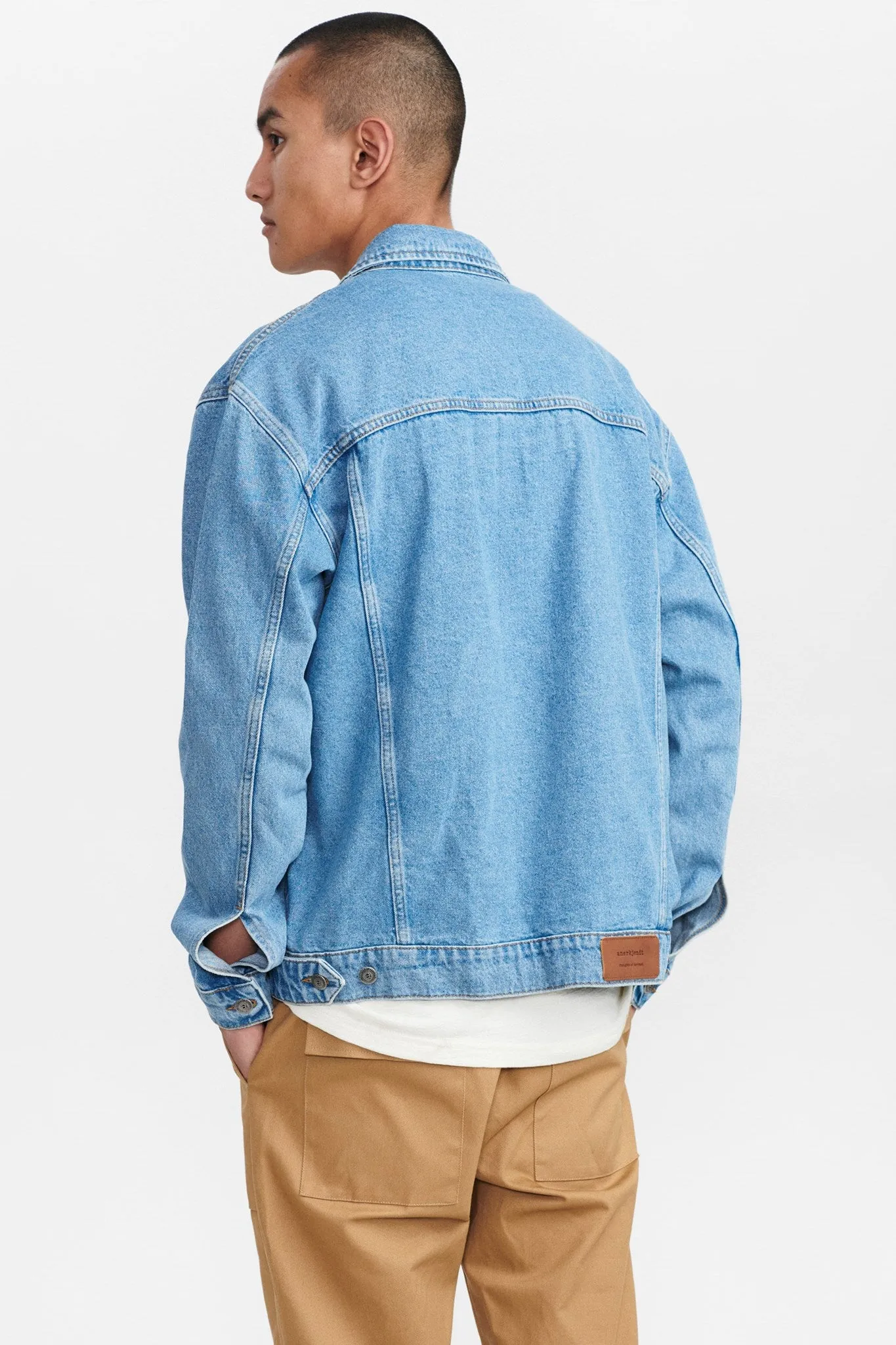 AKKARSTEN DENIM JACKET - Light Blue Denim