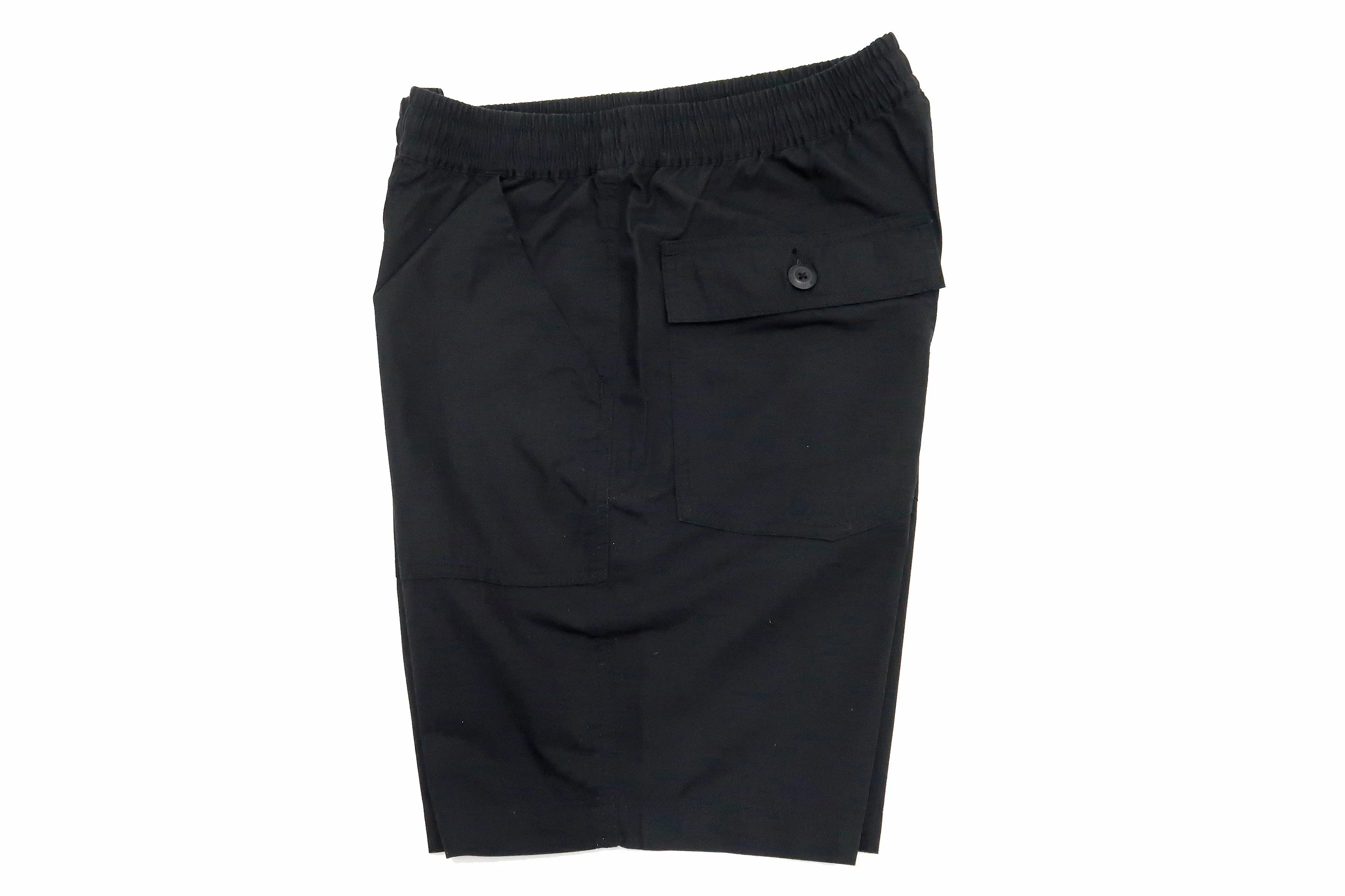 Alpha Industries Shorts Men's Drawstring Elastic Waist Shorts with Pork Chop Pockets TB2037 001 Black