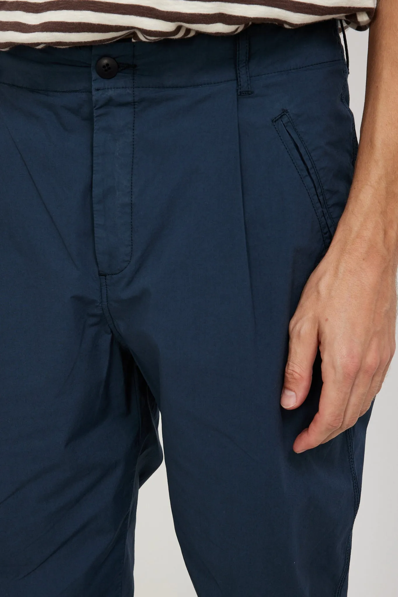 Assembly Pant Ash Navy Poplin