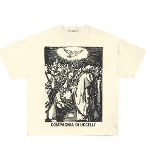 Birds "Passion of Birds" Ivory Oversized Ultra Premium S/S T-Shirt