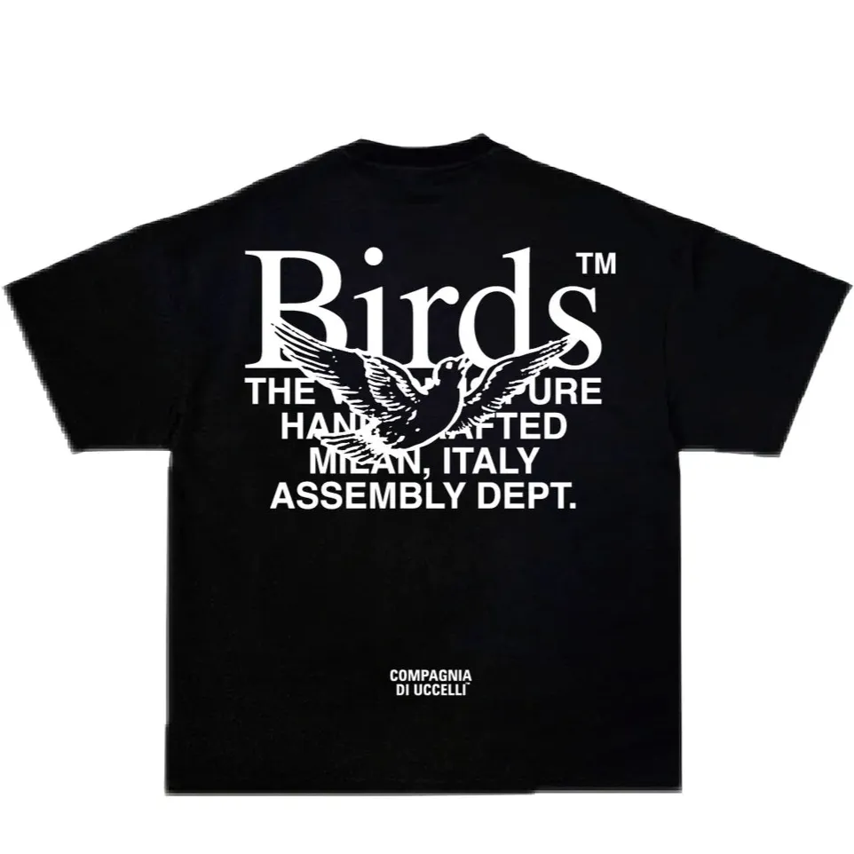 Birds "Virgin Mary" Onyx Oversized Ultra Premium S/S T-Shirt