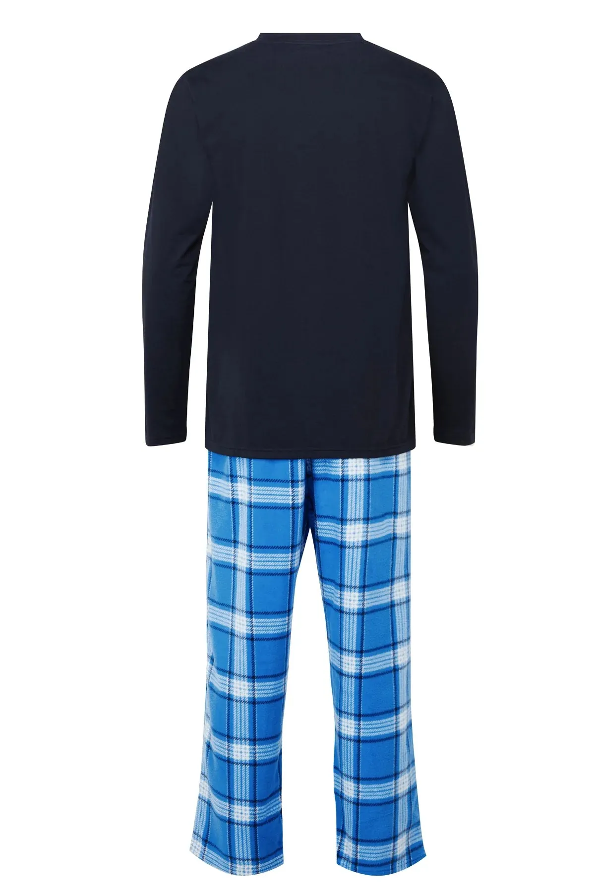 Blue Fleece Bottom Pyjamas - Marlon