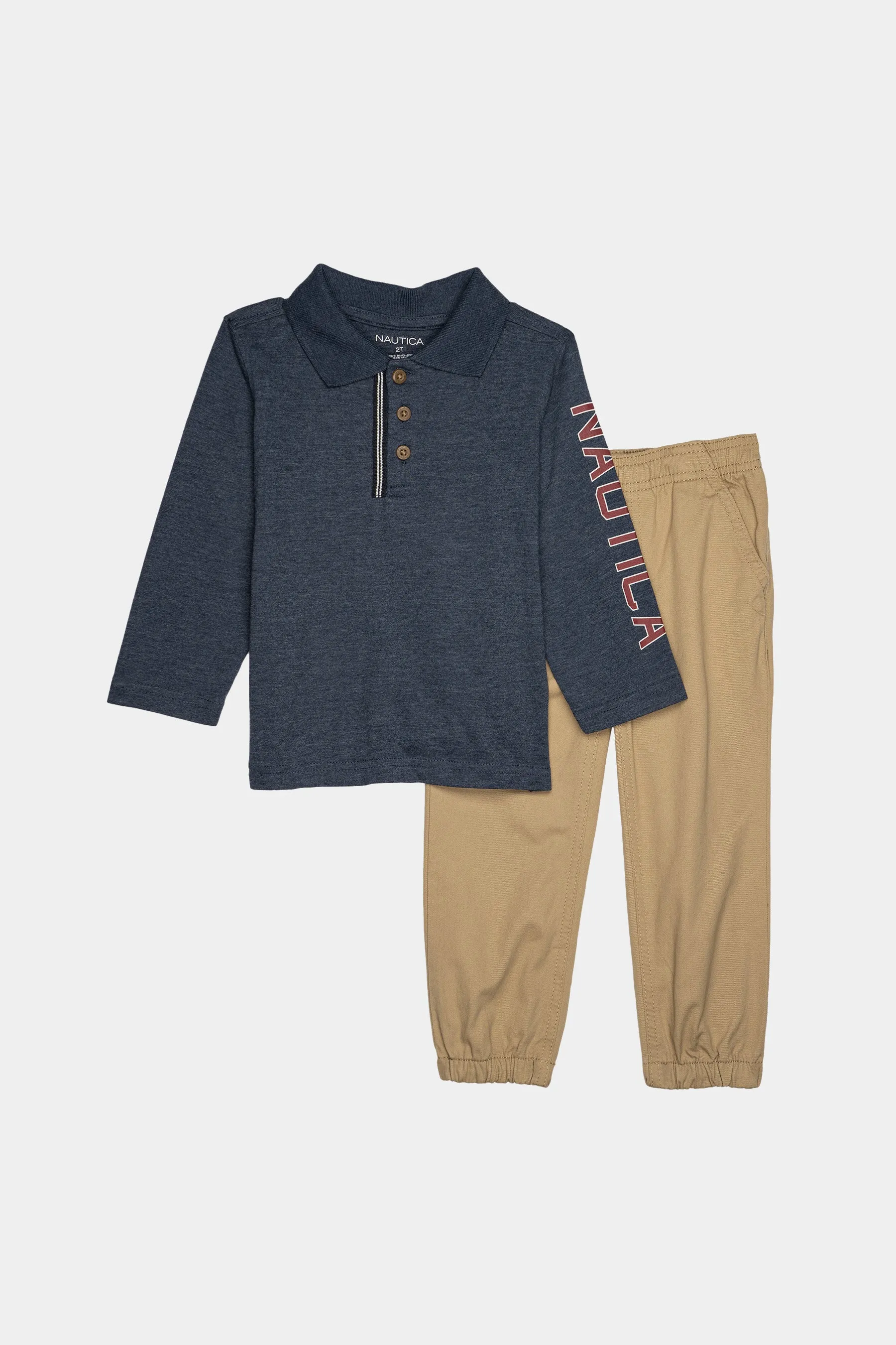 Boys Long Sleeves T-Shirt & Pants 2-Piece Set