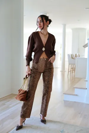 Bruno Pants - Brown