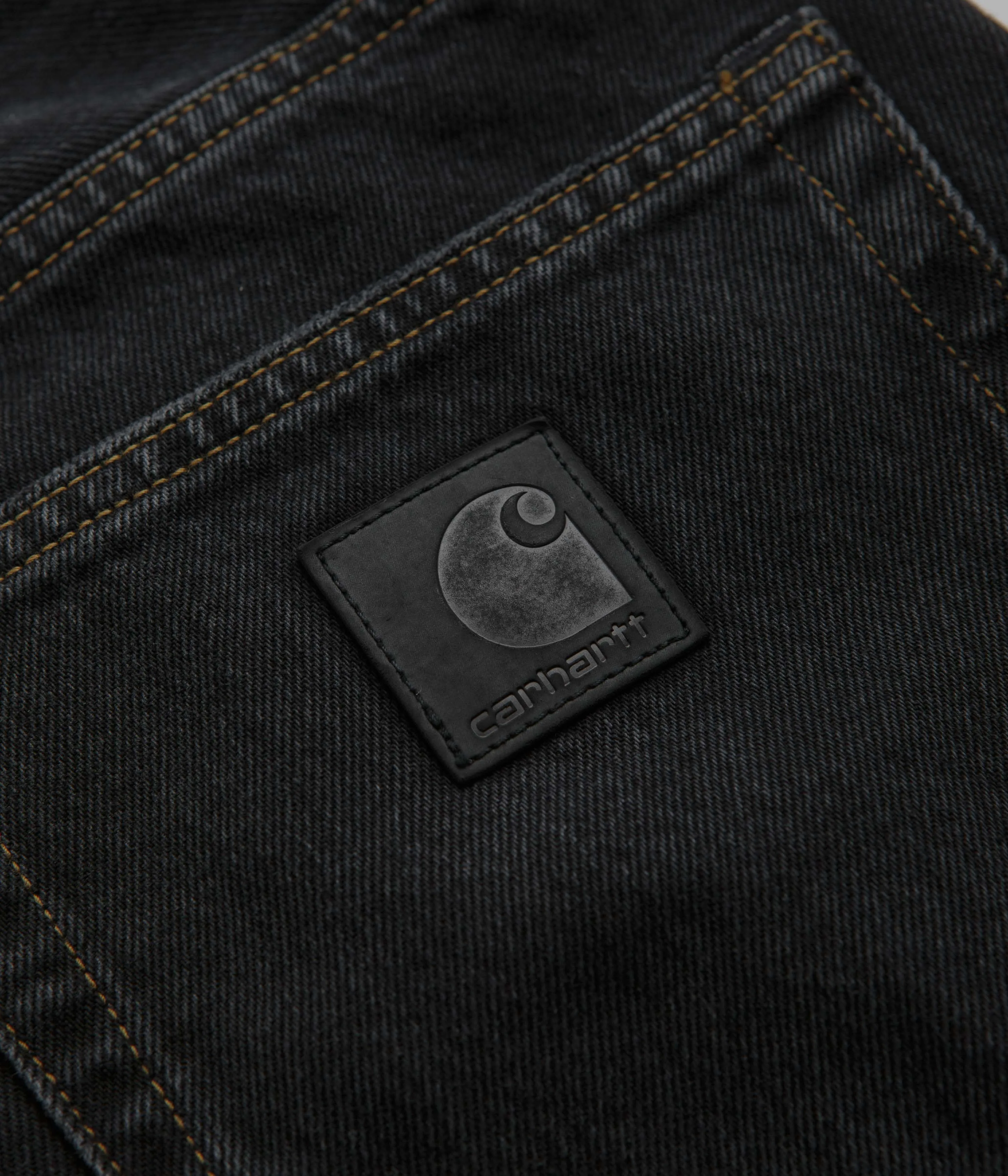 Carhartt Aaron Pants - Stone Washed Black