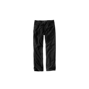 Carhartt Rugged Flex Relaxed Fit Canvas 5 Pocket Work Pant Black