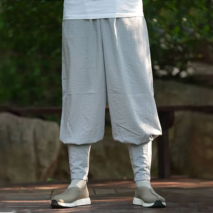 Casual Monk Pants with Puttees