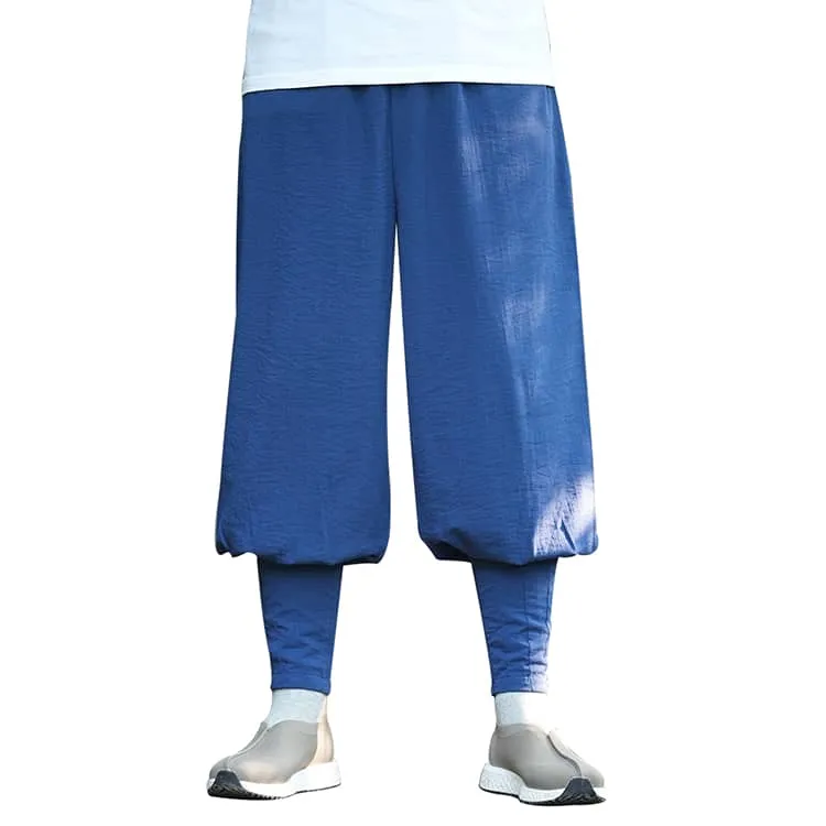 Casual Monk Pants with Puttees