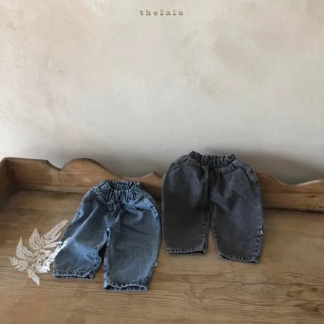 Circle Denim Pants