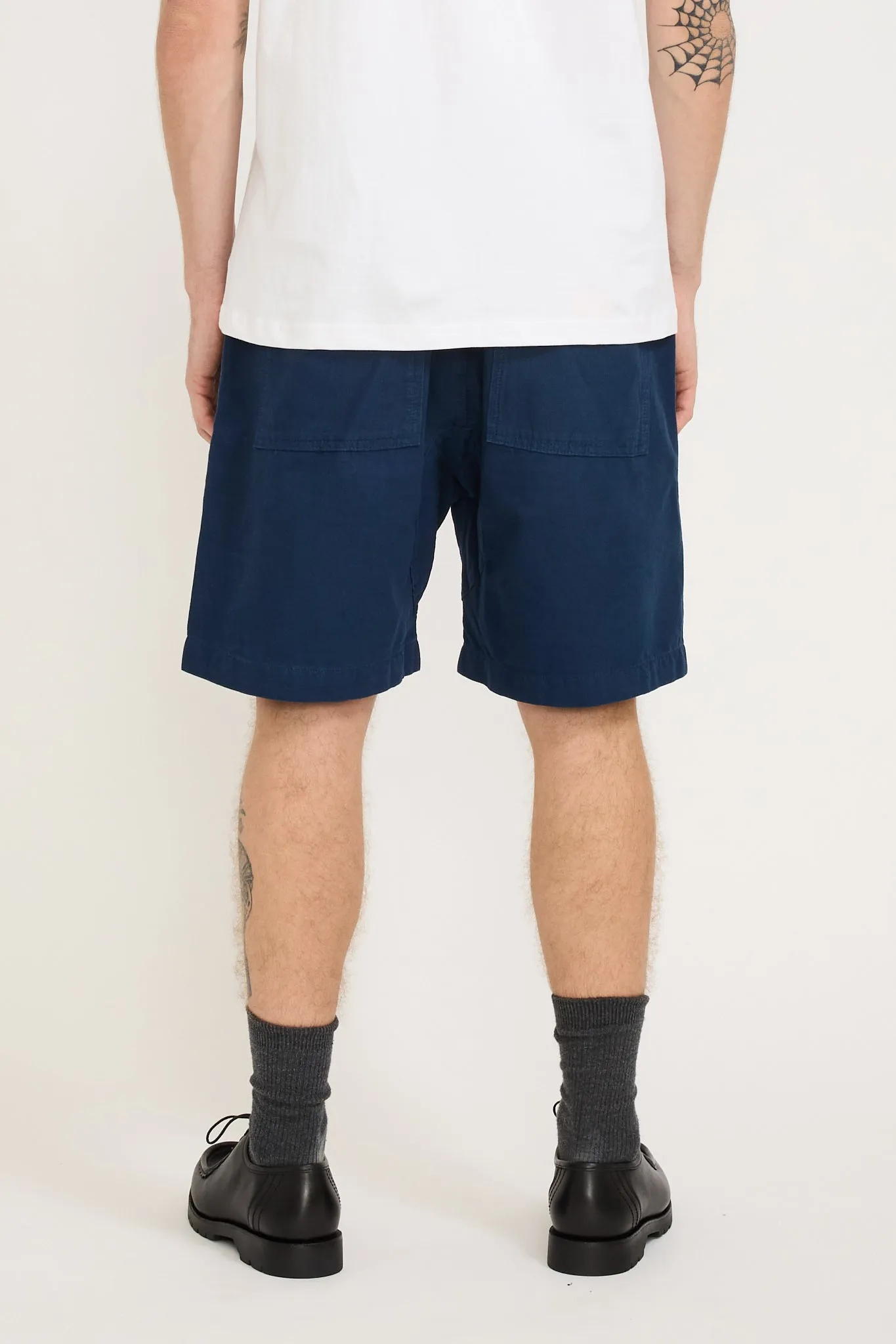 Classic Canvas Chef Shorts Navy