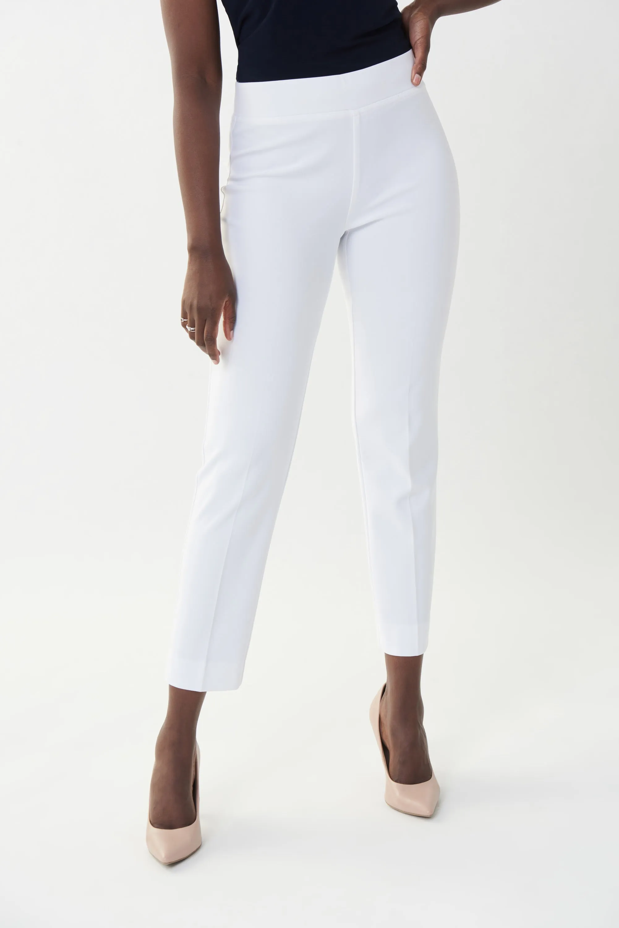 Classic Straight Pant, White