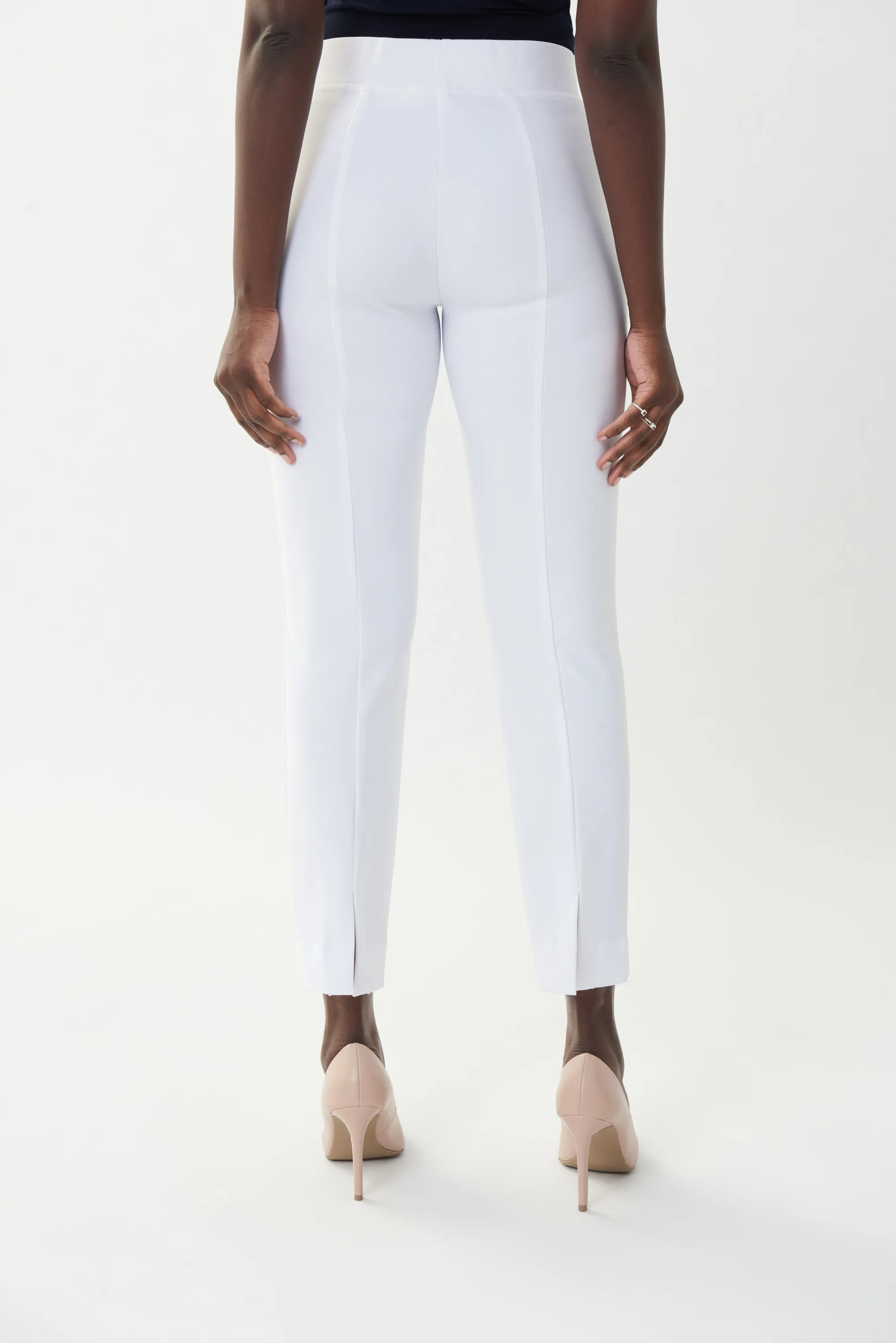 Classic Straight Pant, White