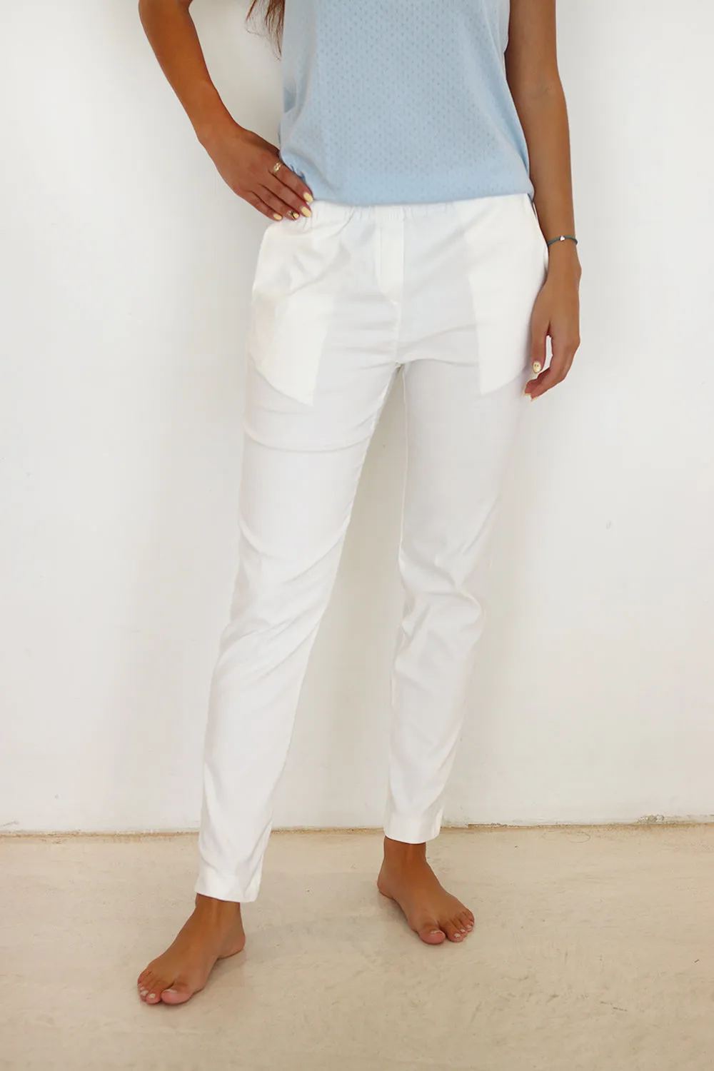 Classic White Pants