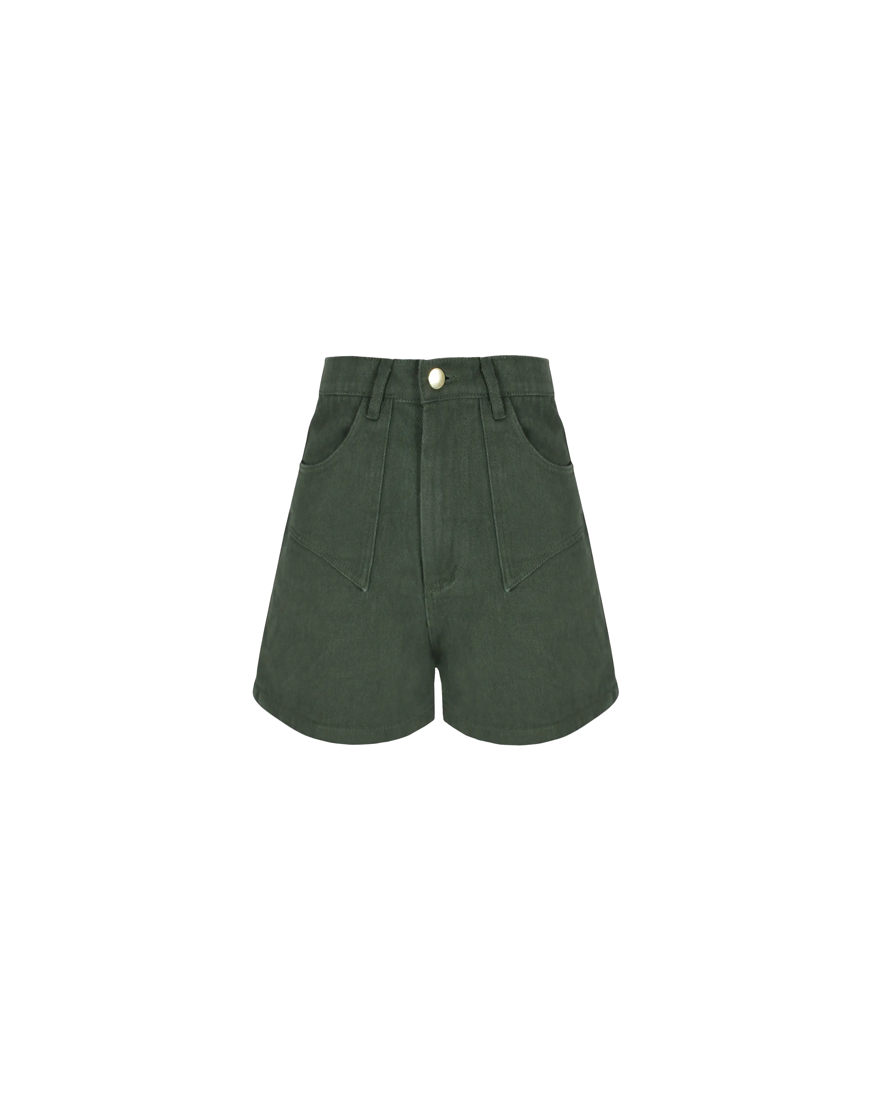 CLOVER DENIM SHORT KHAKI