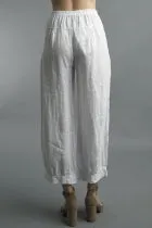 Coconut Button Linen Pants