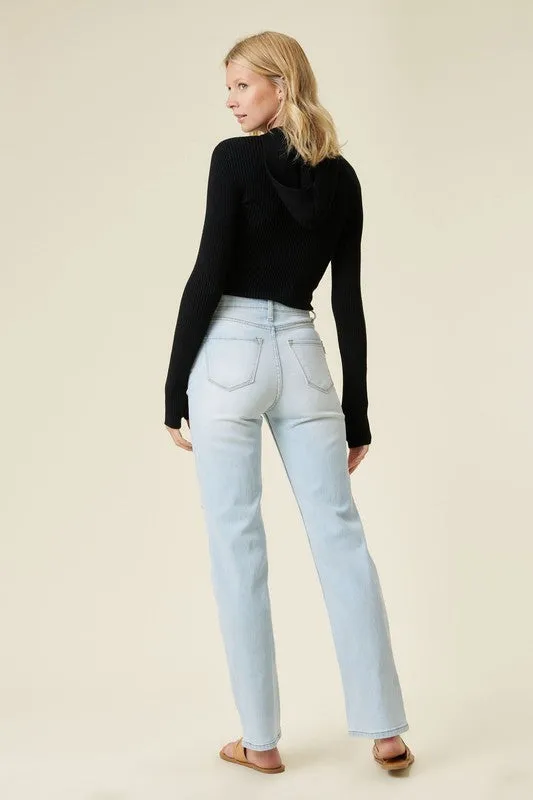 Distressed Wide Leg Jeans *Online Only*