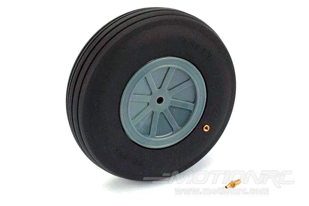 Du-Bro 114.3mm (4.5") x 34.9mm Large Scale Treaded PVC Wheel for 5mm Axle