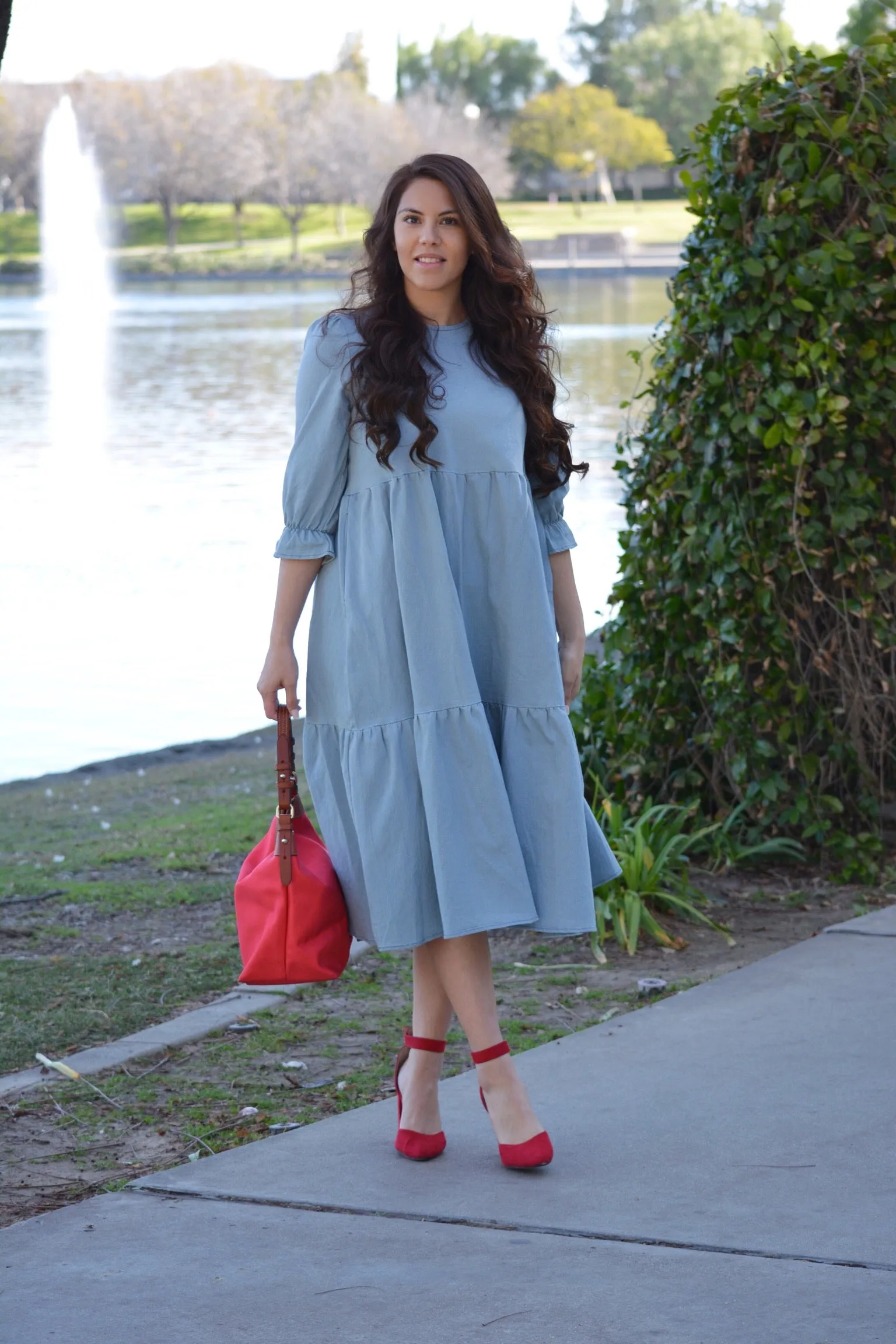 Florence Denim Dress