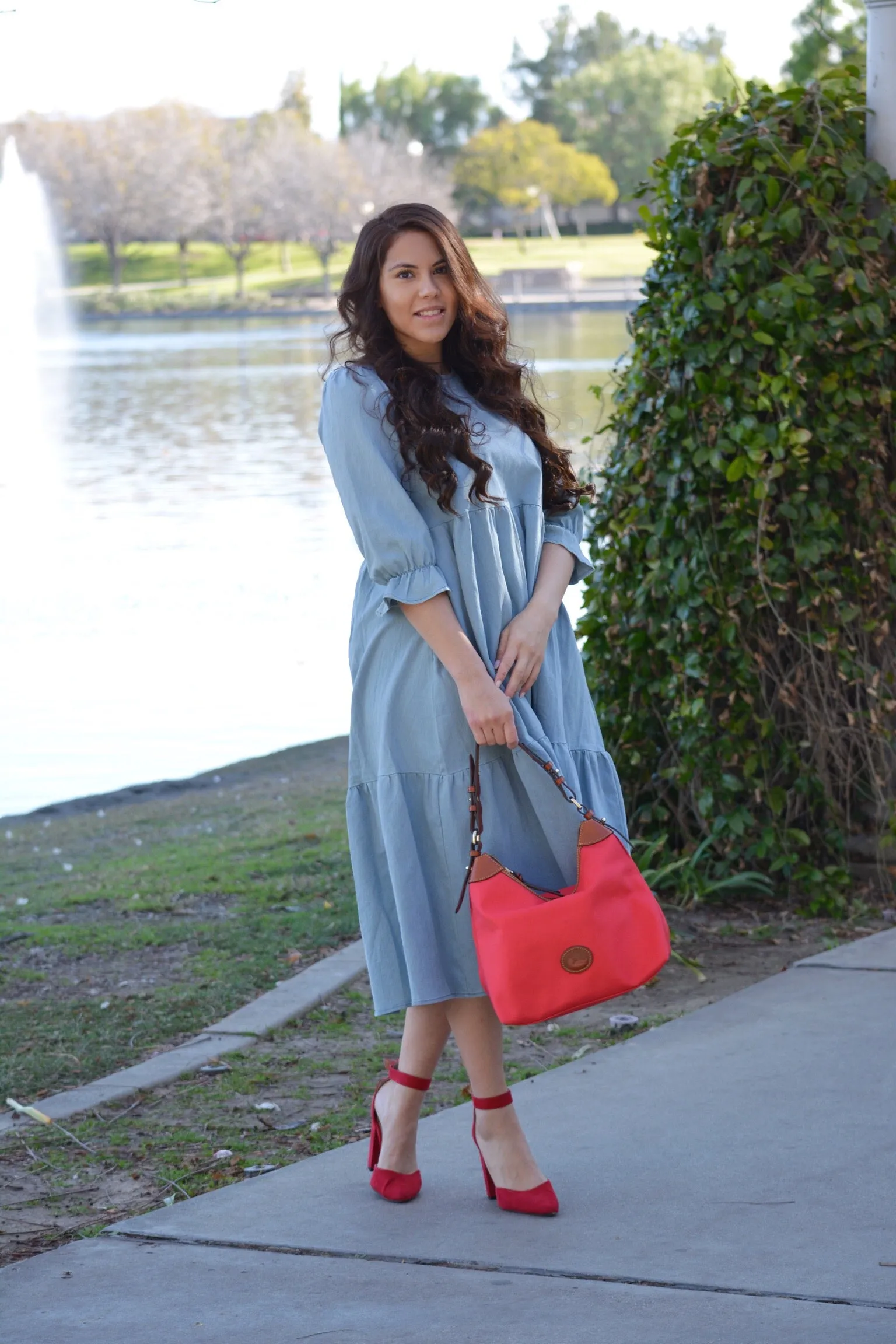 Florence Denim Dress