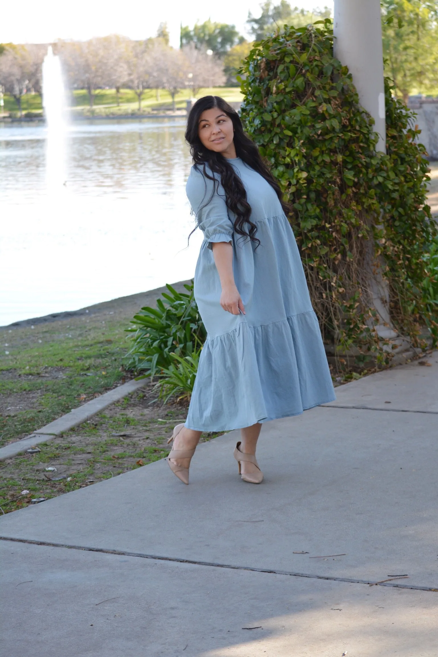 Florence Denim Dress