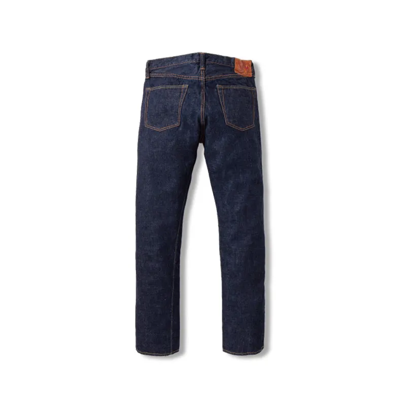 Fullcount & Co. 1108W - Slim Straight Denim - 13.7oz - Raw Indigo Blue