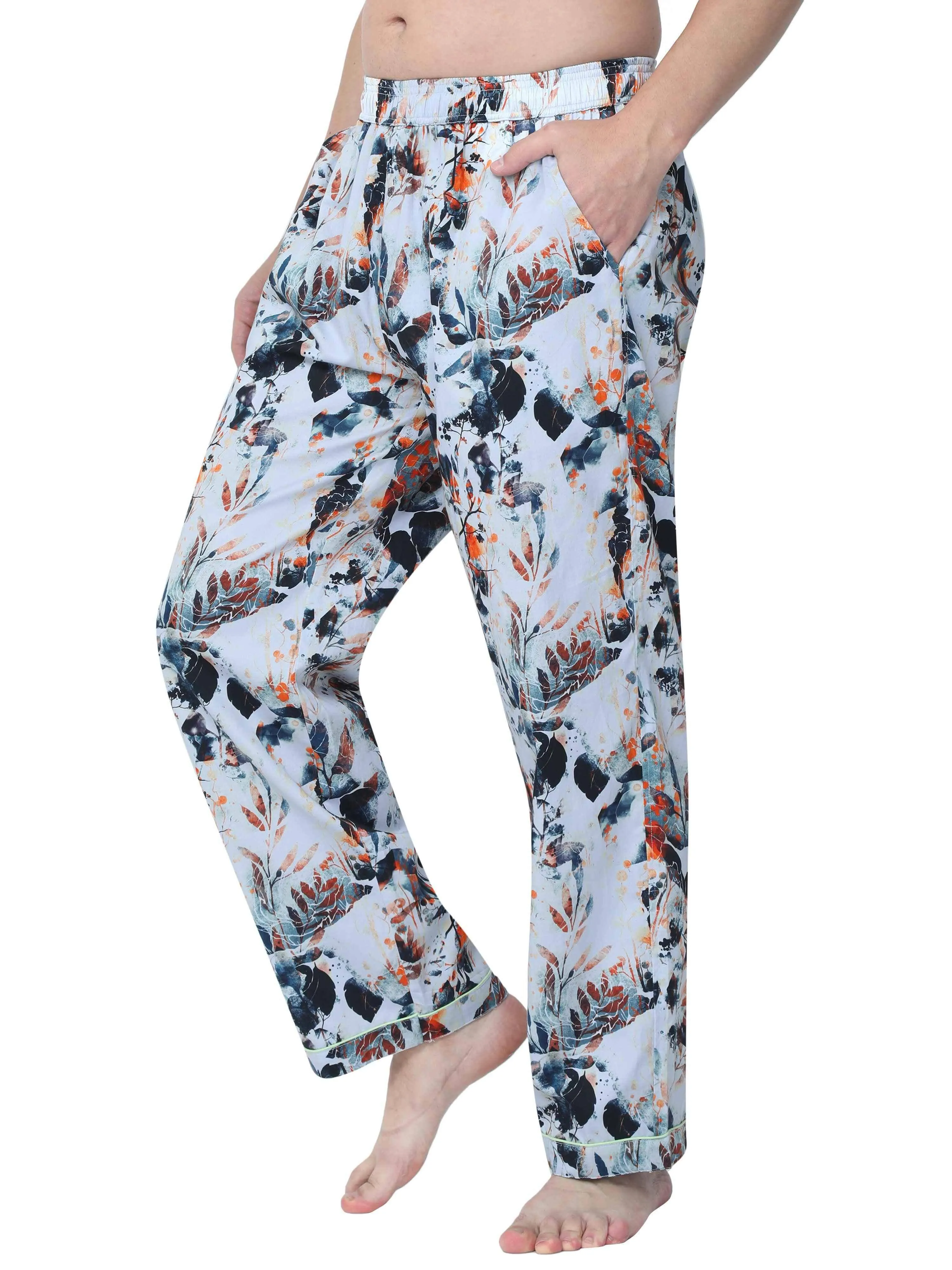 GUNIAA MEN'S JAMES  PRINTED FULL PANT