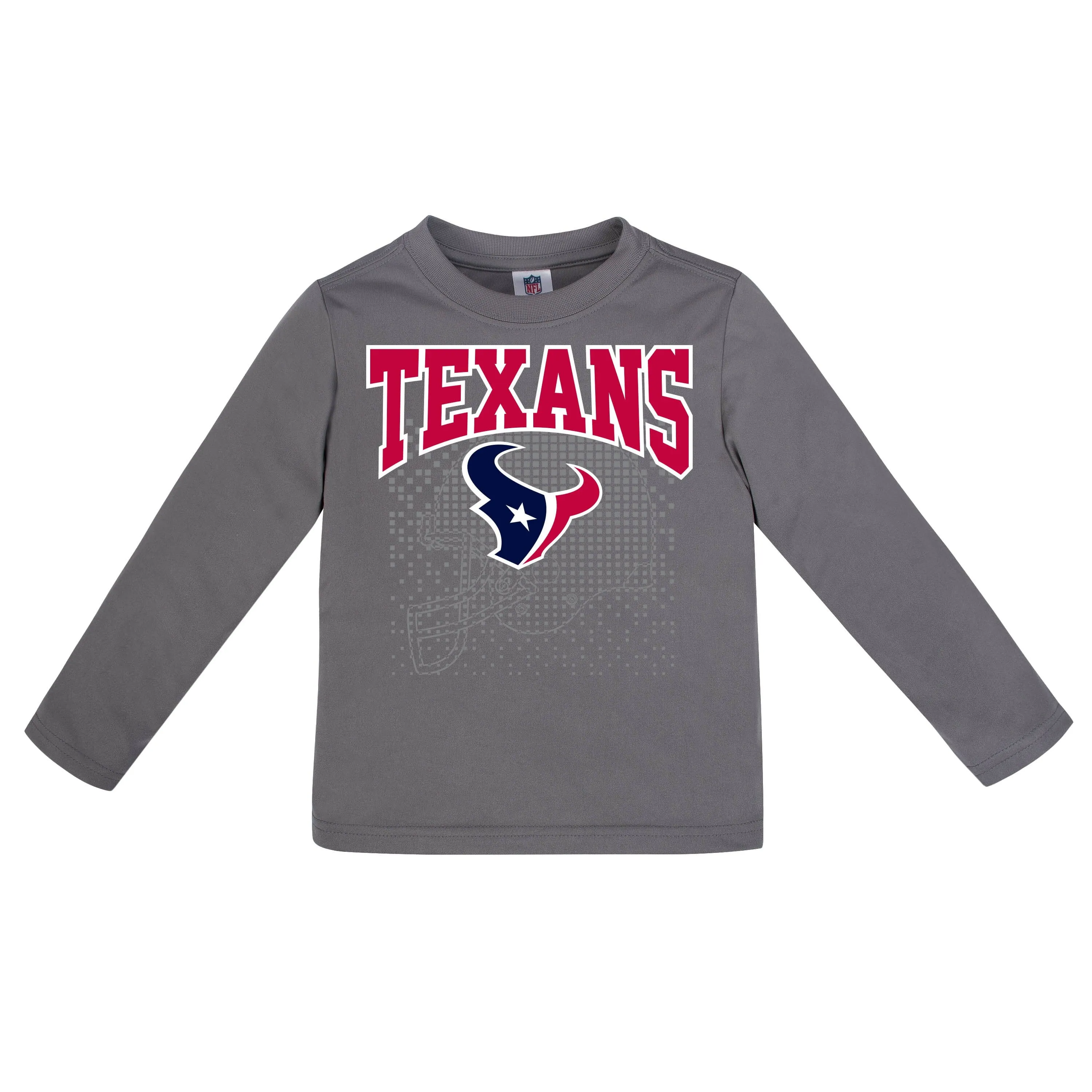 Houston Texans Boys Long Sleeve Tee Shirt