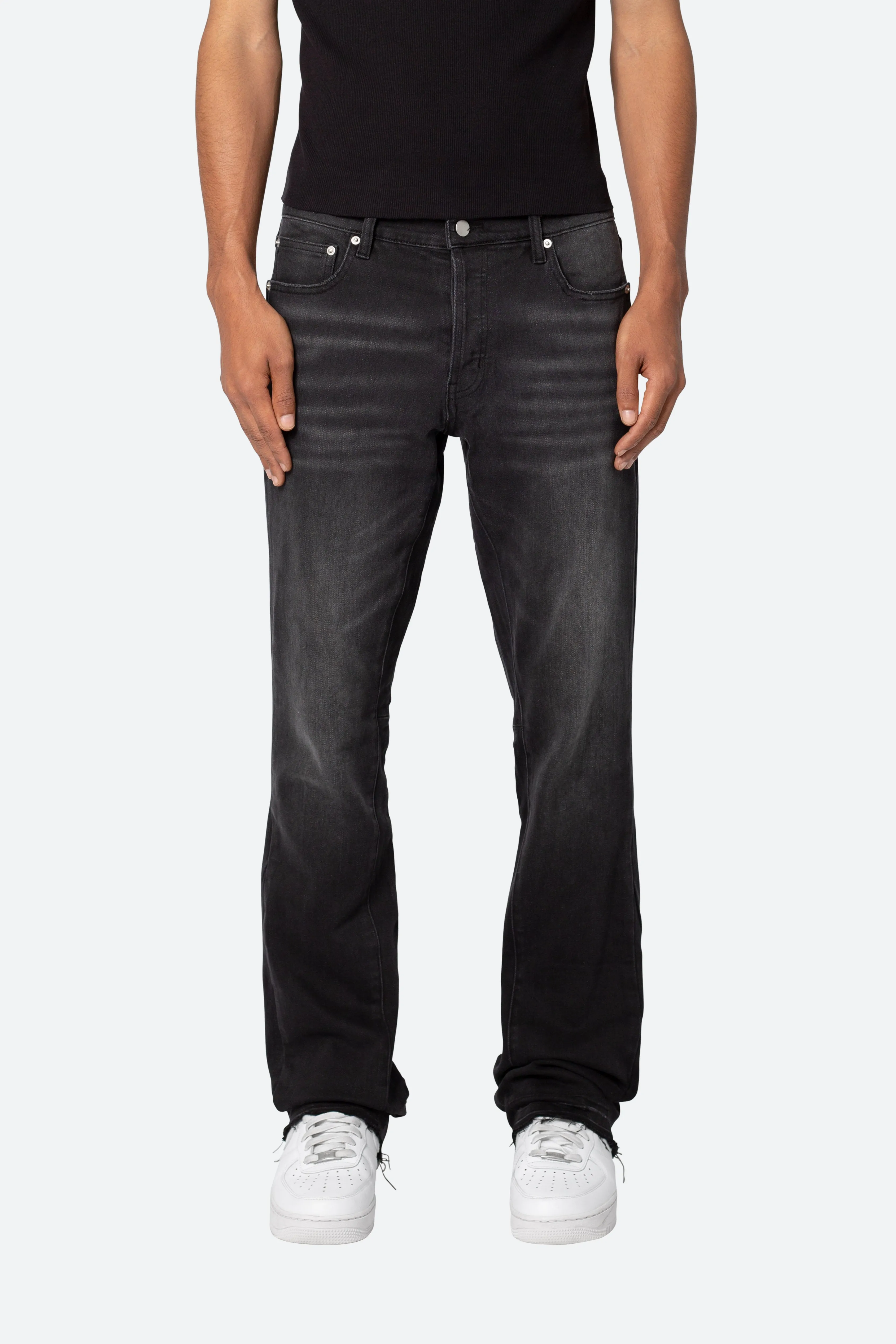 M524 Slim Stacked Denim - Washed Black