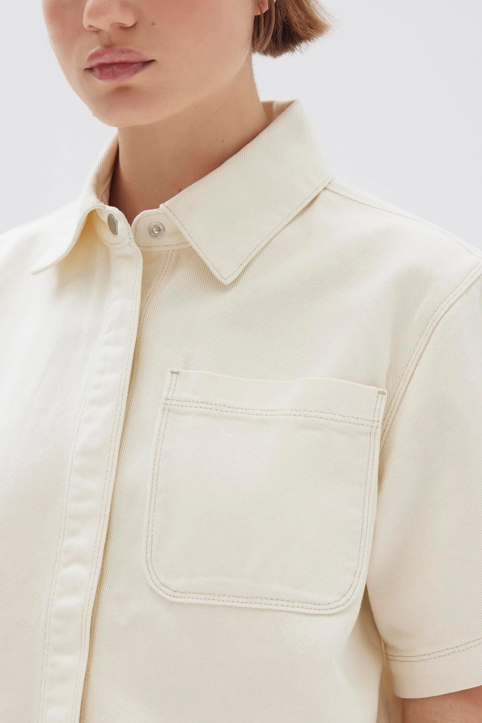 Marlow Boxy Denim Shirt