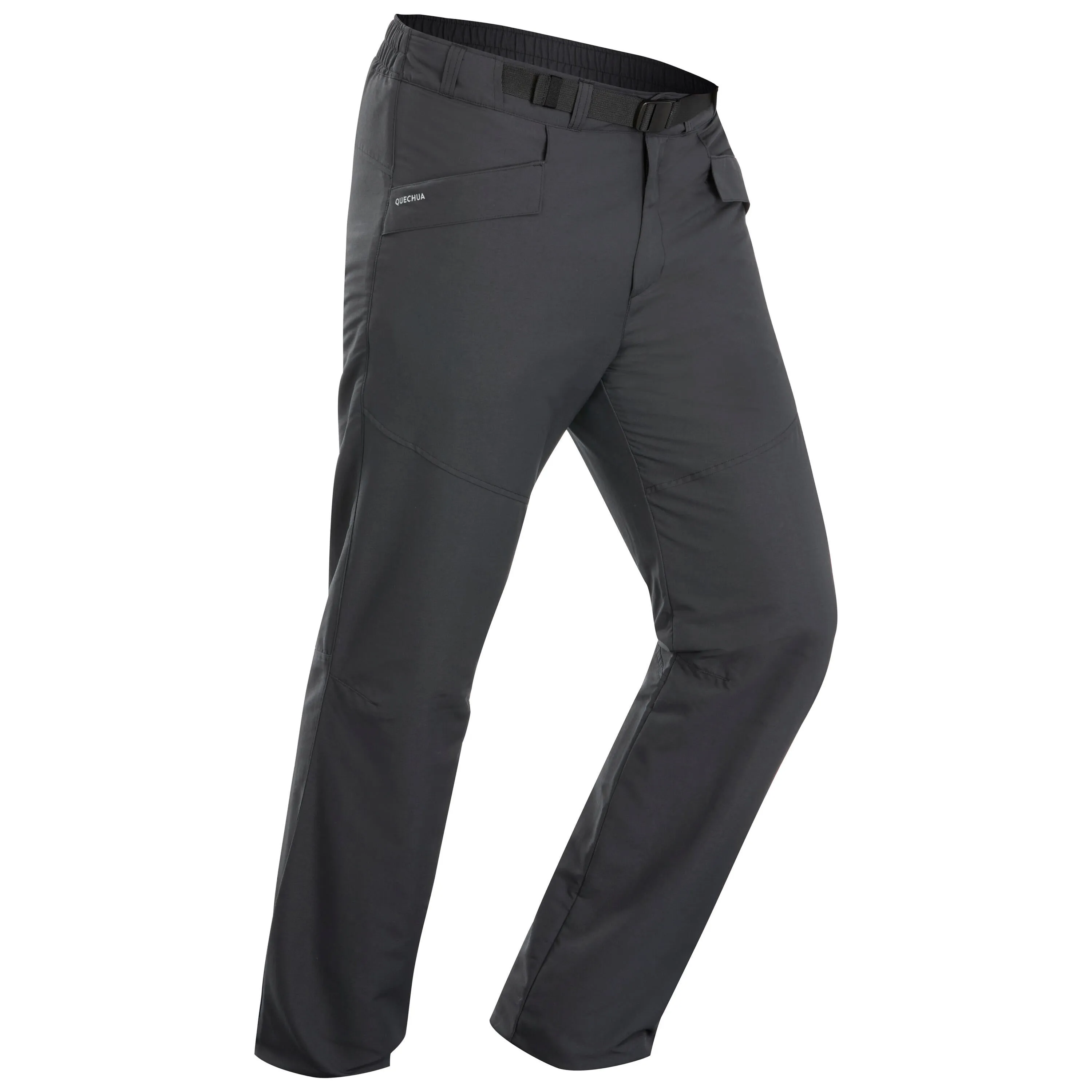 Quechua SH100 Mens Warm Black Hiking Trousers