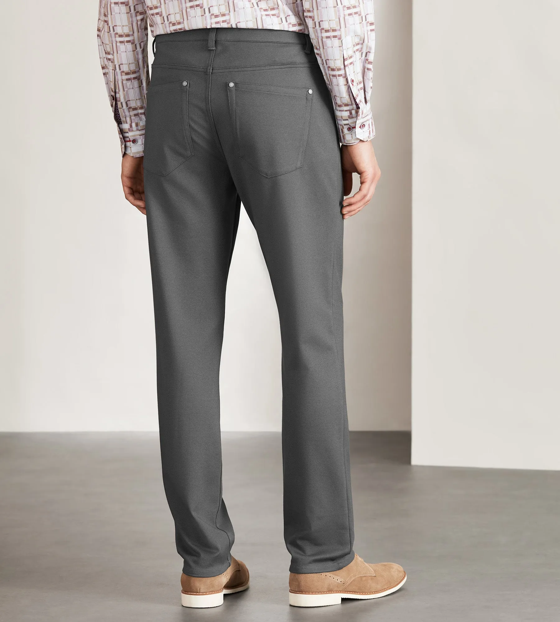 Modern Fit 4-Way Stretch 5-Pocket Pants