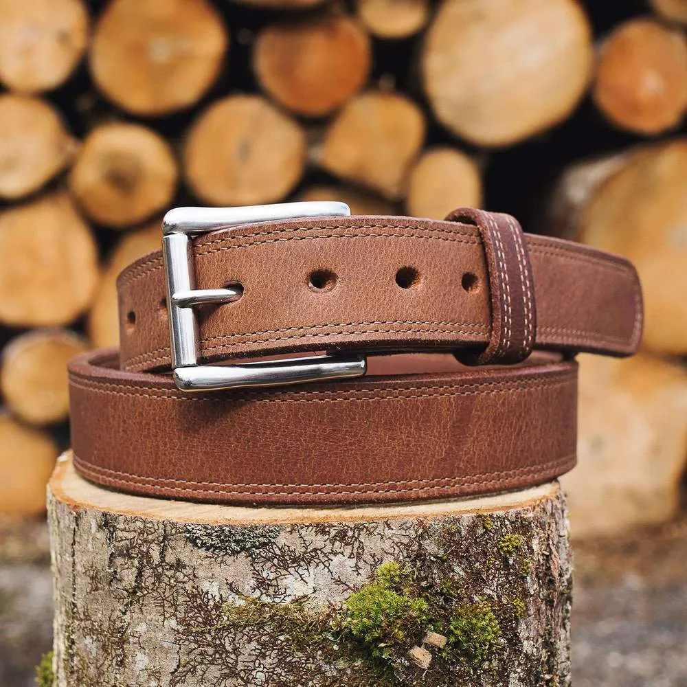 Montana Bison Belt - 1.5" - Double Layer