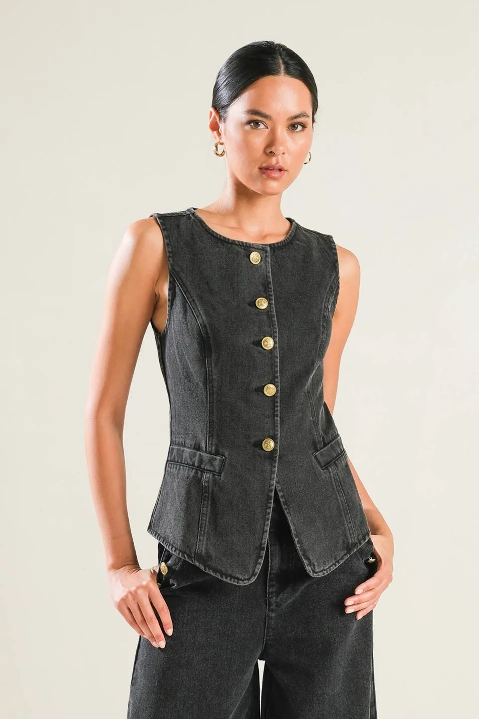 MYSTIC NIGHTS DENIM VEST