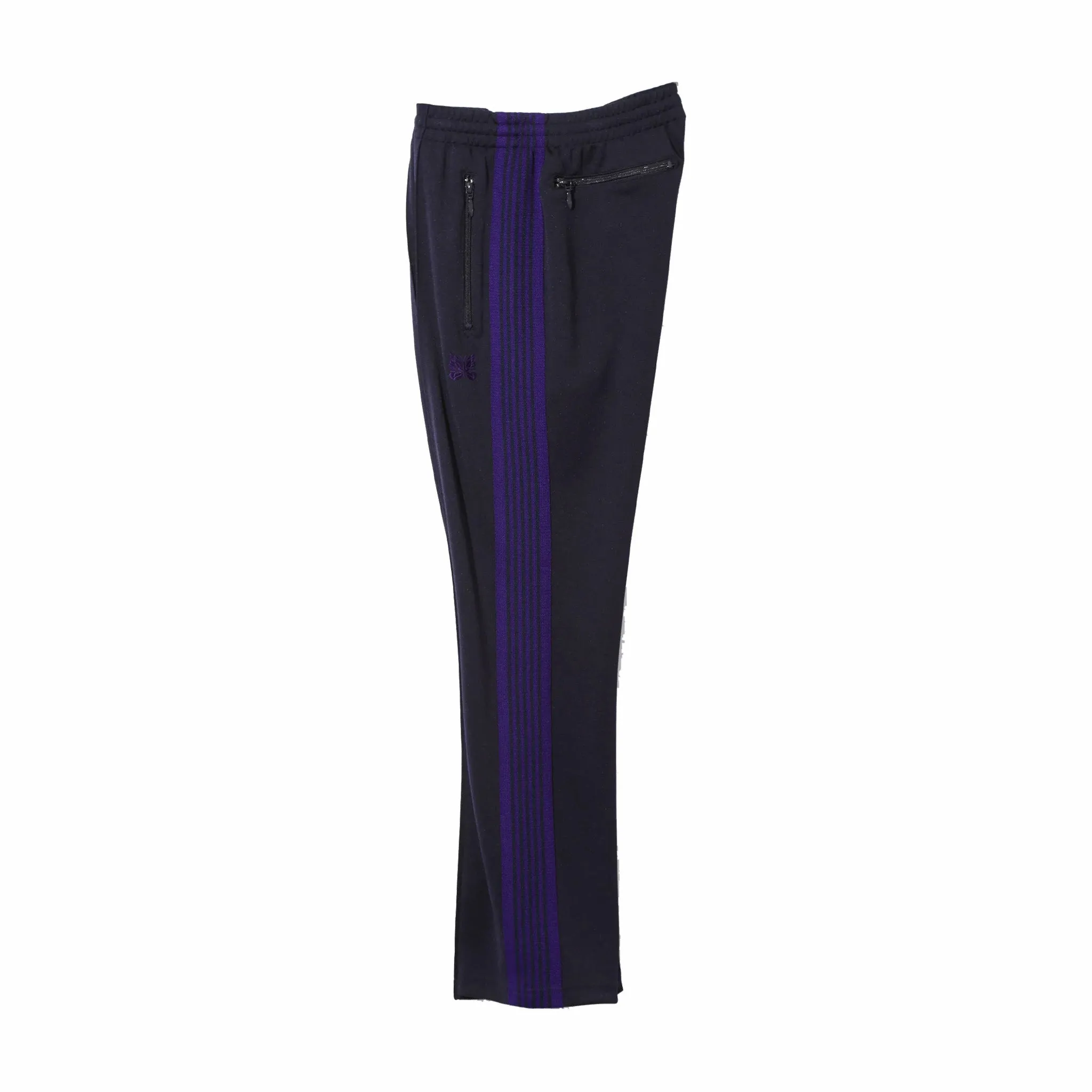 Needles Narrow Track Pant - Poly Smooth (Navy)