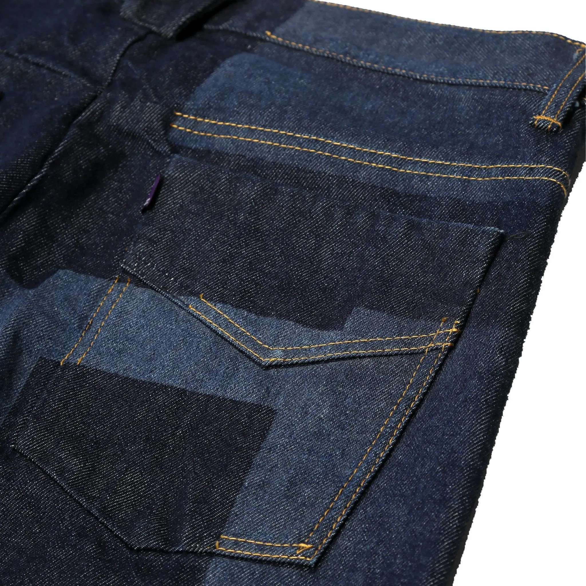 Needles Straight Jean 14oz Denim - Glitch Stitch (Indigo)