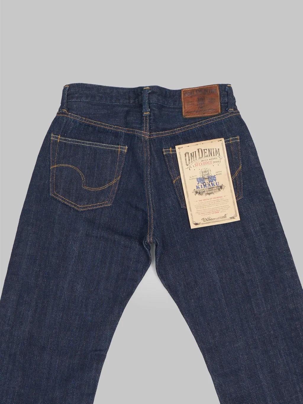 ONI Denim 702-L "Kiraku Ladies" 12oz Jeans