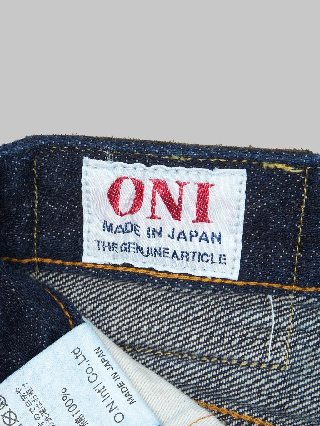 ONI Denim 702-L "Kiraku Ladies" 12oz Jeans