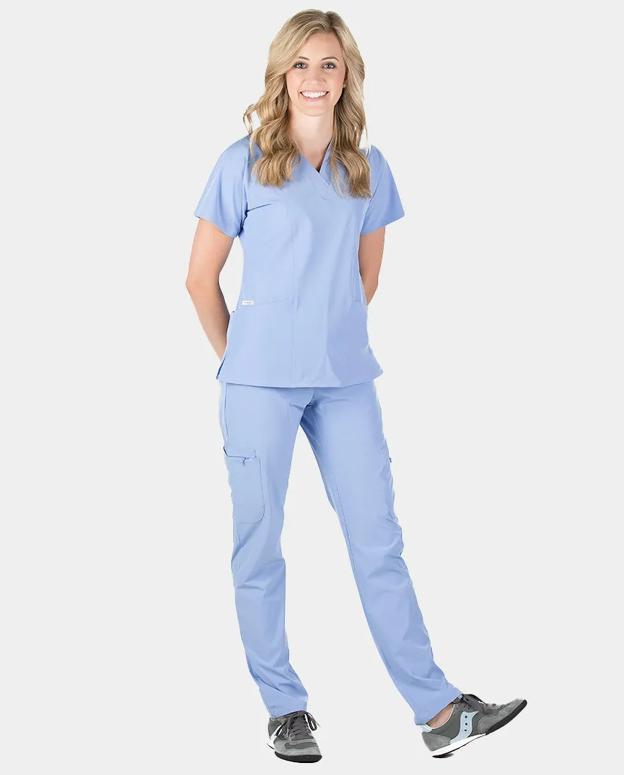 Peyton Cargo 7-Pocket Scrub Pants