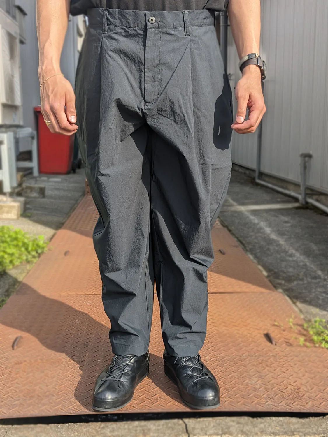 Porter Classic POPLIN DUKE ELLINGTON PANTS