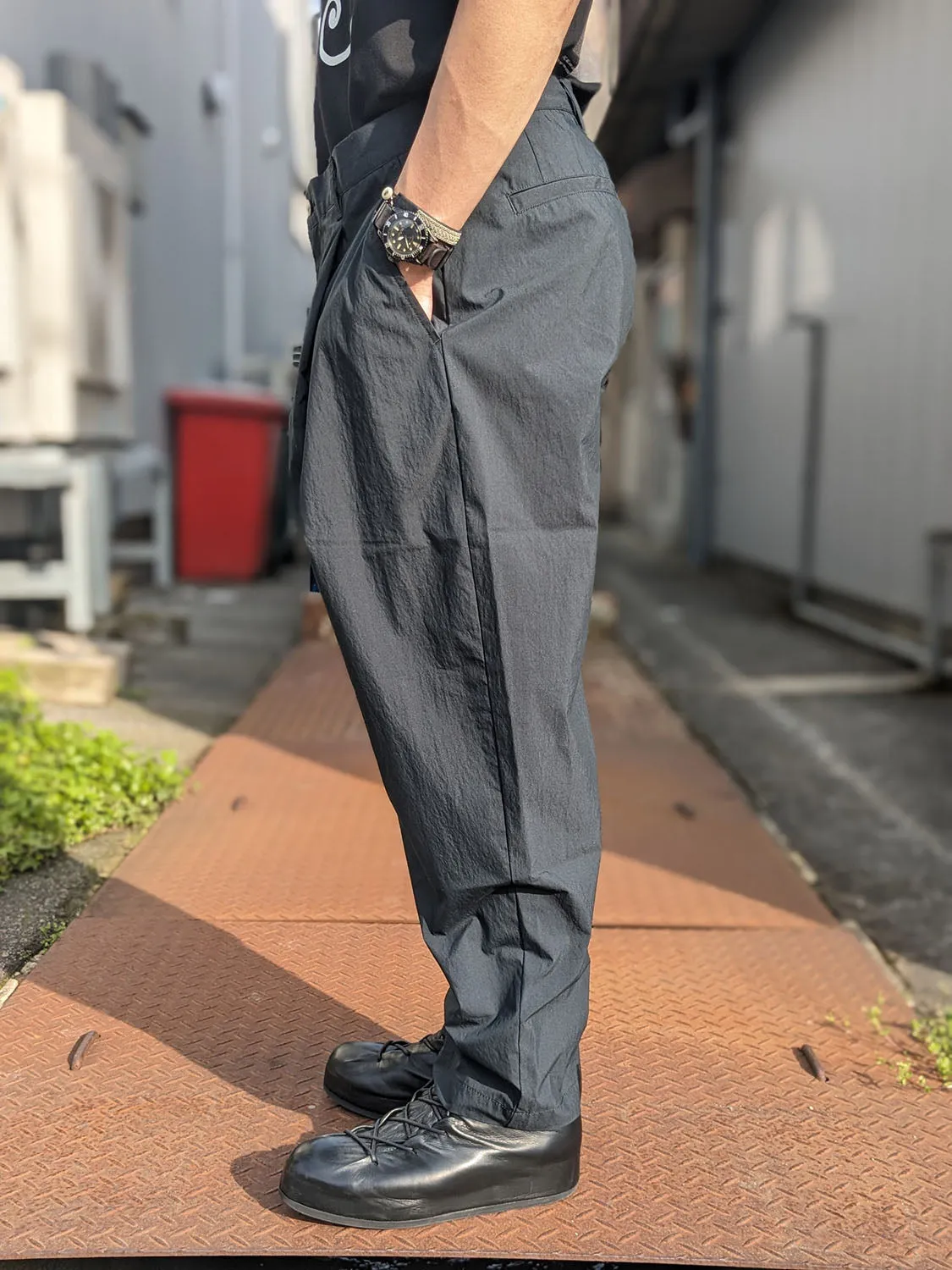 Porter Classic POPLIN DUKE ELLINGTON PANTS