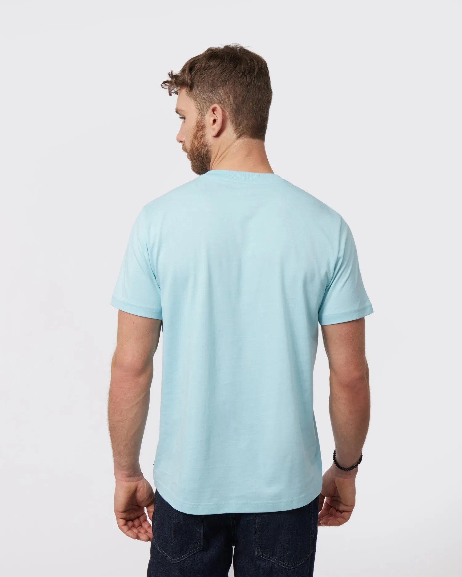 Psycho Bunny Men's Montgomery Graphic Tee - Seafoam