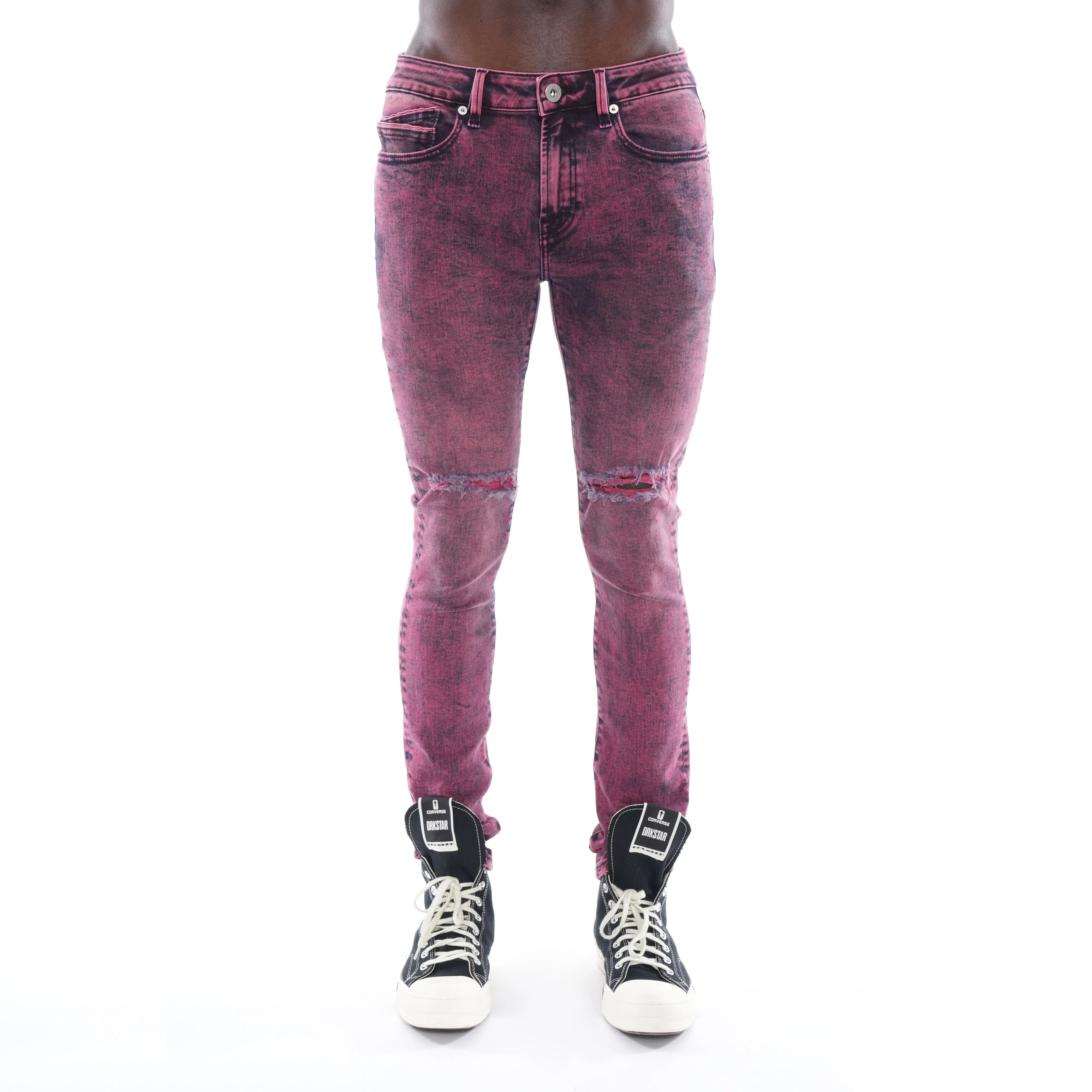 PUNK SUPER SKINNY IN RUBY RED