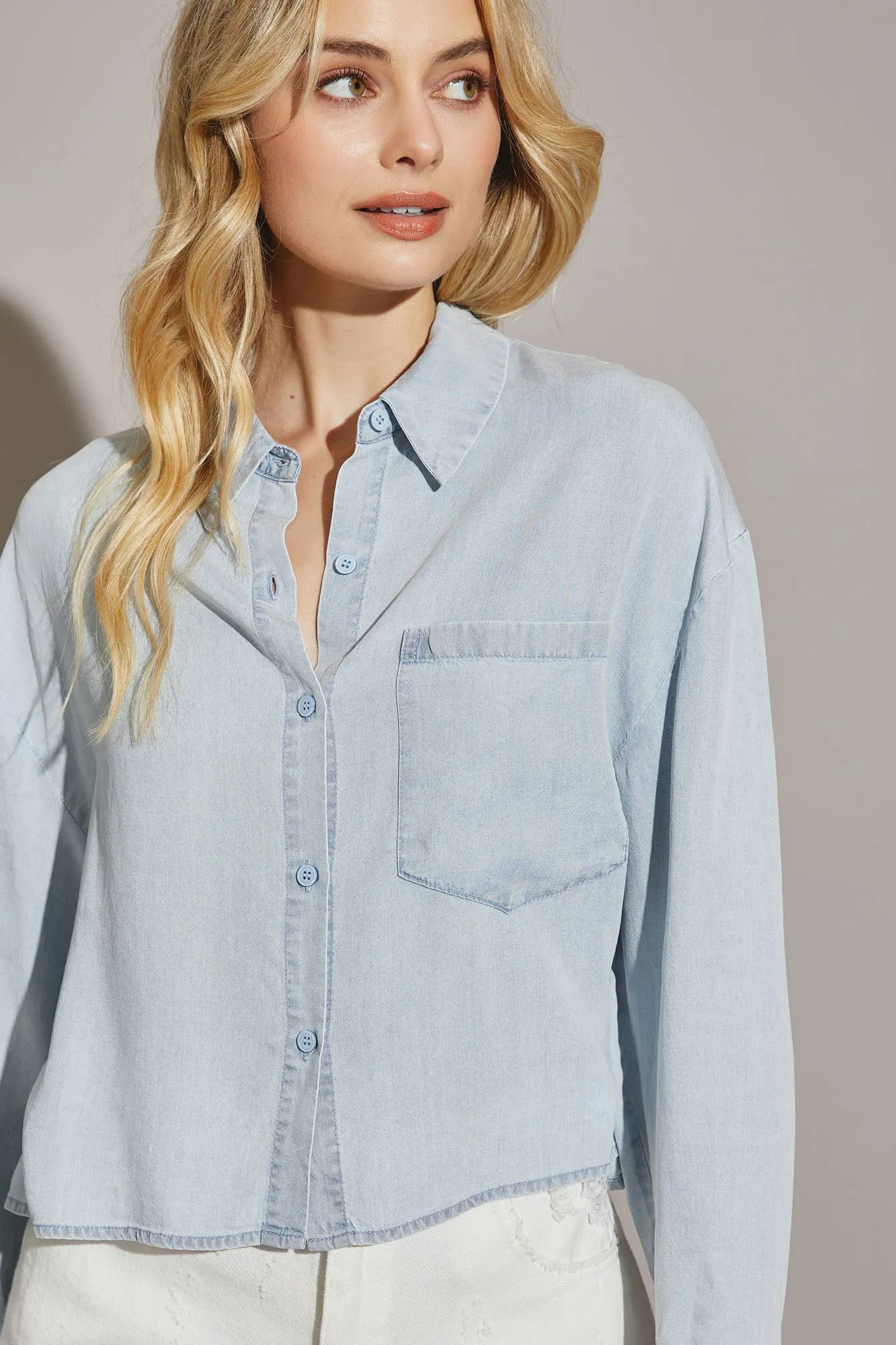 Ricky Denim Top