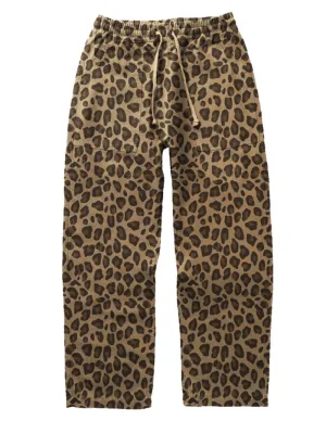 Service Works Brown Leopard Chef Pants