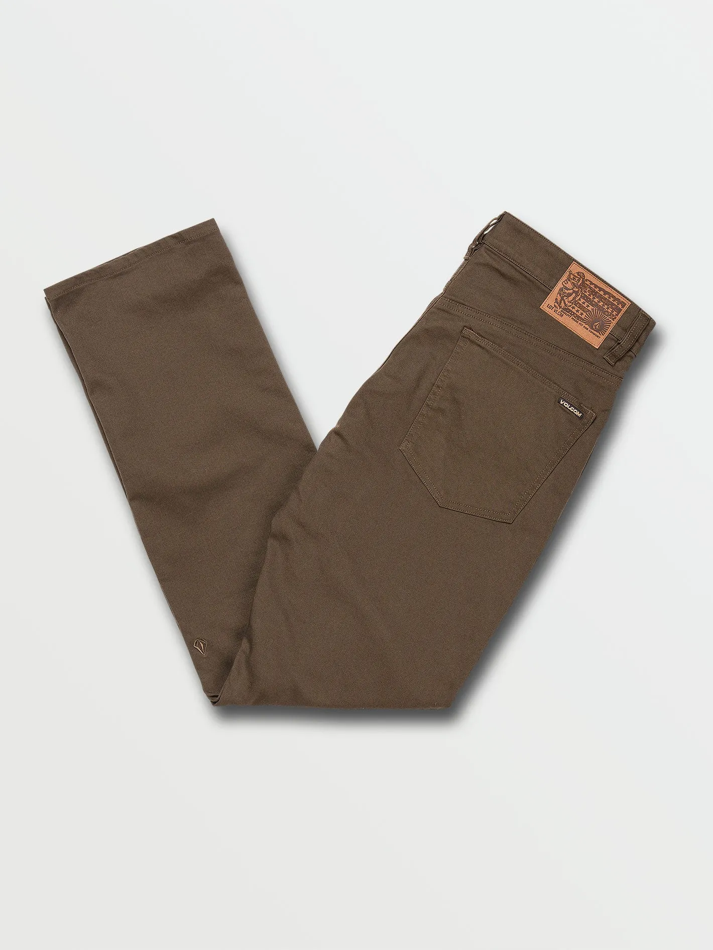 Solver 5 Pocket Slub Modern Fit Pants - Wren