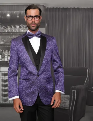 Statement | Bellagio 3-Piece Modern Tuxedo Suit