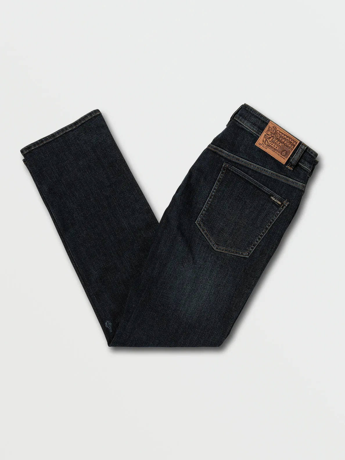 Volcom Solver Modern Fit Jeans - Vintage Blue