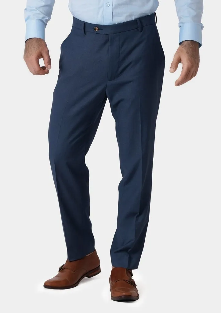 Yale Blue Crosshatch Pants